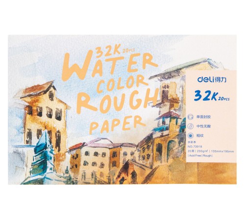 Альбом для рисования Deli 73918 20л. 135х195мм