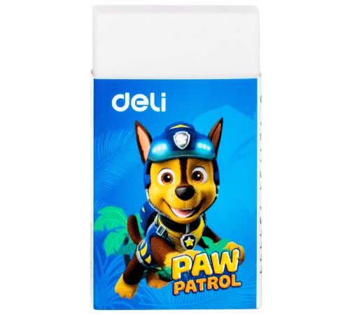 Ластик Deli Paw Patrol EH308 45х25х12мм ПВХ ассорти картонный дисплей (1шт)