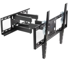 Кронштейн для телевизора Kromax OPTIMA-409 черный 32"-65" макс.45кг настенный поворотно-выдвижной и наклонный