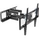 Кронштейн для телевизора Kromax OPTIMA-409 черный 32"-65" макс.45кг настенный поворотно-выдвижной и наклонный