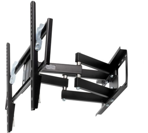 Кронштейн для телевизора Kromax OPTIMA-409 черный 32"-65" макс.45кг настенный поворотно-выдвижной и наклонный Кронштейн для телевизора Kromax OPTIMA-409 черный 32"-65" макс.45кг настенный поворотно-выдвижной и наклонный