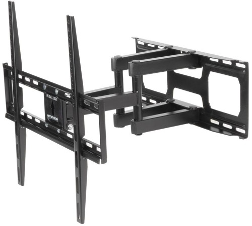Кронштейн для телевизора Kromax COBRA-51 черный 32"-60" макс.30кг настенный поворотно-выдвижной и наклонный Кронштейн для телевизора Kromax COBRA-51 черный 32"-60" макс.30кг настенный поворотно-выдвижной и наклонный