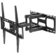 Кронштейн для телевизора Kromax COBRA-51 черный 32"-60" макс.30кг настенный поворотно-выдвижной и наклонный
