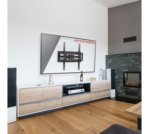 Кронштейн для телевизора Kromax COBRA-51 черный 32"-60" макс.30кг настенный поворотно-выдвижной и наклонный Кронштейн для телевизора Kromax COBRA-51 черный 32"-60" макс.30кг настенный поворотно-выдвижной и наклонный