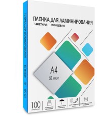 Пленка для ламинирования Heleos 60мкм A4 (100шт) глянцевая 216x303мм LPA4-60