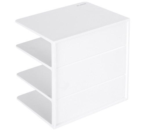 Подставка-ограничитель для книг Deli ENS006WHITE 162х162х122мм Подставка-ограничитель для книг Deli ENS006WHITE 162х162х122мм