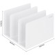 Подставка-ограничитель для книг Deli ENS006WHITE 162х162х122мм