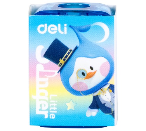 Точилка для карандашей ручная Deli EH552 Little Singer 1 отверстие пластик ассорти коробка Точилка для карандашей ручная Deli EH552 Little Singer 1 отверстие пластик ассорти коробка