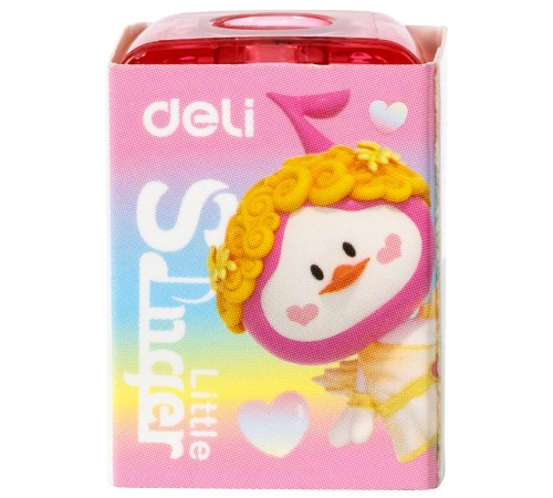 Точилка для карандашей ручная Deli EH552 Little Singer 1 отверстие пластик ассорти коробка Точилка для карандашей ручная Deli EH552 Little Singer 1 отверстие пластик ассорти коробка