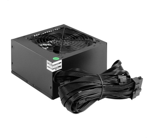 Блок питания 450W ExeGate 80 PLUS® Bronze 450PPH-S (ATX, APFC, SC, КПД 88% (80 PLUS Bronze), 12cm fan, 24pin, (4+4)pin, 2xPCI-E, 3xSATA, 3xIDE, кабель 220V 1,8м с защитой от выдергивания, black, Color