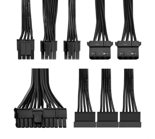 Блок питания 450W ExeGate 80 PLUS® Bronze 450PPH-S (ATX, APFC, SC, КПД 88% (80 PLUS Bronze), 12cm fan, 24pin, (4+4)pin, 2xPCI-E, 3xSATA, 3xIDE, кабель 220V 1,8м с защитой от выдергивания, black, Color
