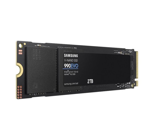 Твердотельный накопитель SSD Samsung M.2 2280 2TB 990 EVO NVMe 2.0, PCIe 4.0 x4, V-NAND
TLC, R/W 5000/4200MB/s, IOPs 700 000/800 000, TBW 1200,
DWPD 0.33 Твердотельный накопитель SSD Samsung M.2 2280 2TB 990 EVO NVMe 2.0, PCIe 4.0 x4, V-NAND
TLC, R/W 5000/4200MB/s, IOPs 700 000/800 000, TBW 1200,
DWPD 0.33