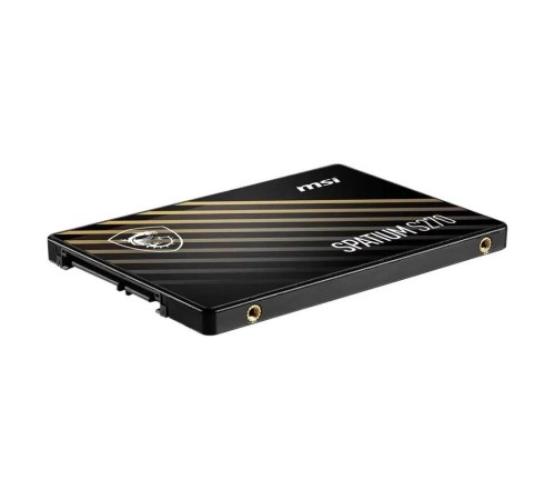 Твердотельный накопитель SSD MSI 2.5" 480GB SPATIUM S270 Client SSD SATA 6Gb/s, 500/450, IOPS 55/80K, MTBF 2M, 250TBW, RTL SATA 6Gb/s, 500/450, IOPS 55/80K, MTBF 2M, 3D NAND, 250TBW, 0,29DWPD, RTL