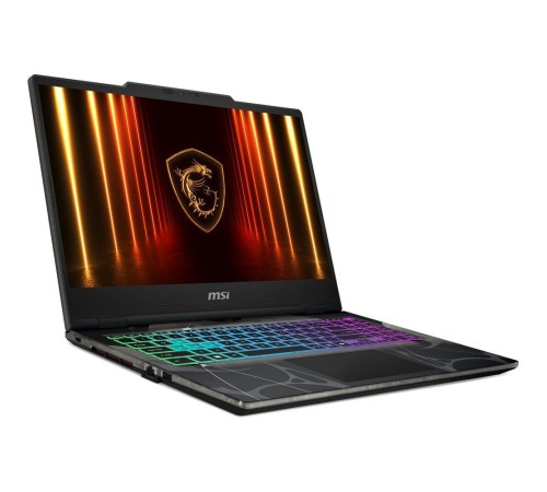 Ноутбук MSI Cyborg 15 B2RWEKG-272XRU Core 5 210H 16Gb SSD512Gb NVIDIA GeForce RTX5050 8Gb 15.6" IPS FHD (1920x1080) FreeDOS black WiFi BT Cam (9S7-15Q342-272)