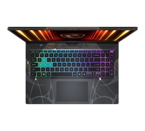 Ноутбук MSI Cyborg 15 B2RWEKG-272XRU Core 5 210H 16Gb SSD512Gb NVIDIA GeForce RTX5050 8Gb 15.6" IPS FHD (1920x1080) FreeDOS black WiFi BT Cam (9S7-15Q342-272)