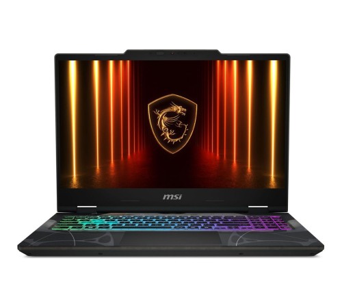 Ноутбук MSI Cyborg 15 B2RWEKG-272XRU Core 5 210H 16Gb SSD512Gb NVIDIA GeForce RTX5050 8Gb 15.6" IPS FHD (1920x1080) FreeDOS black WiFi BT Cam (9S7-15Q342-272)