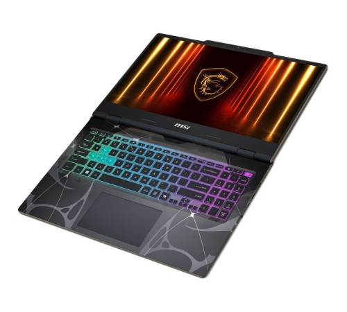 Ноутбук MSI Cyborg 15 B2RWEKG-272XRU Core 5 210H 16Gb SSD512Gb NVIDIA GeForce RTX5050 8Gb 15.6" IPS FHD (1920x1080) FreeDOS black WiFi BT Cam (9S7-15Q342-272)