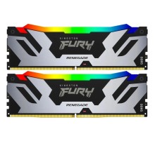 Модуль памяти Kingston OEM 32GB  DDR5 6400 DIMM FURY Renegade RGB XMP Gaming Memory Non-ECC, CL32, 1.4V, (Kit of 2) 1RX8 32-39-39  288-pin 16Gbit, RTL
