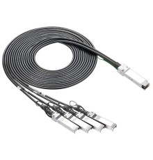 Кабель Fibertrade SC-QSFP+/4SFP+CabA-10,   AOC cable, 40G, QSFP+ -to- 4*SFP+, 10M, SecurityCode