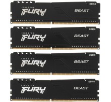 Модуль памяти Kingston OEM 16GB Kingston DDR4 2666 DIMM FURY Beast Black Gaming Memory KF426C16BBK4/16 Non-ECC, CL16, 1.2V, 512x8 Кит 4х4 , RTL oem