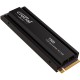 Твердотельный накопитель SSD Crucial T500 2TB PCIe Gen4 NVMe M.2 SSD with heatsink CT2000T500SSD5