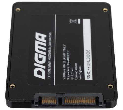 Накопитель SSD Digma SATA III 1Tb DGSR2001TS93T Run S9 2.5"
