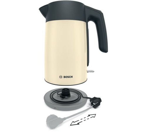 Чайник электрический Bosch TWK7L467 бежевый
