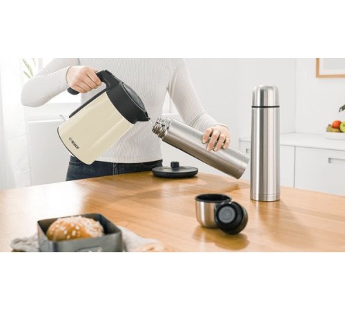 Чайник электрический Bosch TWK7L467 бежевый