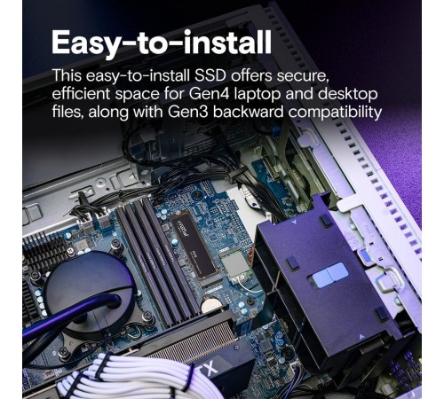 Твердотельный накопитель SSD Crucial P310 4TB PCIe Gen4 NVMe 2280 M.2 SSD CT4000P310SSD8