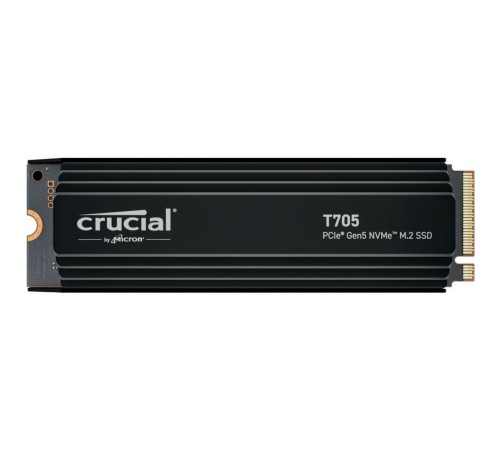 Твердотельный накопитель SSD Crucial T705 1TB PCIe Gen5 NVMe M.2 SSD with heatsink CT1000T705SSD5