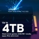 Твердотельный накопитель SSD Crucial T705 1TB PCIe Gen5 NVMe M.2 SSD with heatsink CT1000T705SSD5