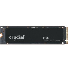 Твердотельный накопитель SSD Crucial T705 1TB PCIe Gen5 NVMe M.2 SSD CT1000T705SSD3