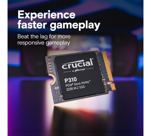 Твердотельный накопитель SSD Crucial P310 2TB PCIe Gen4 NVMe 2230 M.2 SSD CT2000P310SSD2