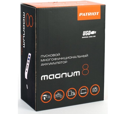 Пуско-зарядное устройство Patriot MAGNUM 8