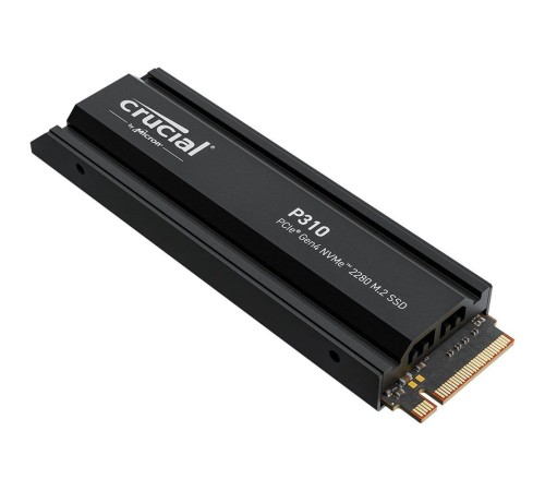 Твердотельный накопитель SSD Crucial P310 1TB PCIe Gen4 NVMe 2280 M.2 SSD with heatsink CT1000P310SSD5