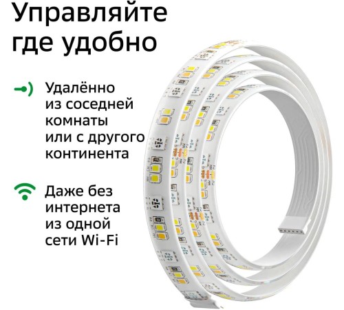 Лента светодиодная для управления светом/электроприборами Sber SBDV-00033