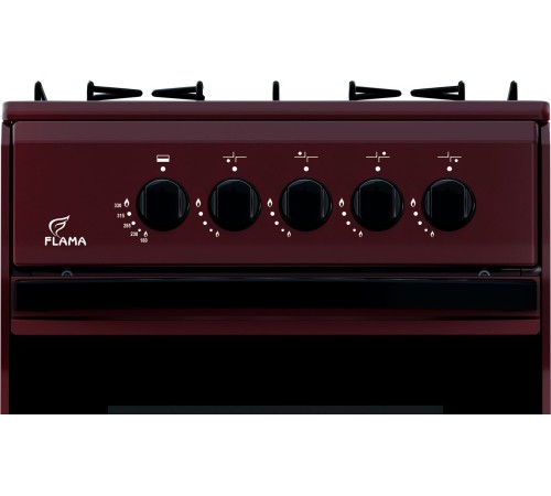 Плита Газовая Flama RG 24019 B коричневый Плита Газовая Flama RG 24019 B коричневый