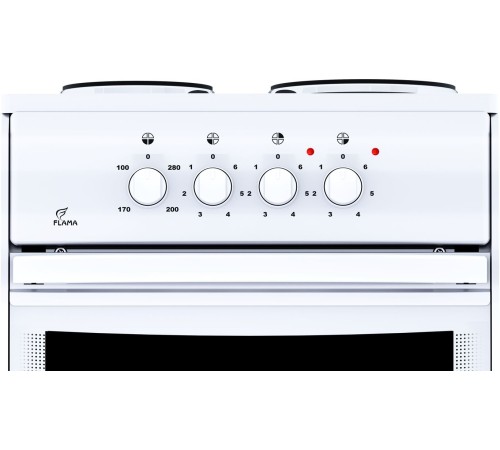 Плита Электрическая Flama AE 1304 W белый Плита Электрическая Flama AE 1304 W белый