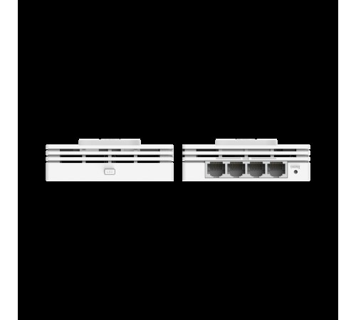 Точка доступа Wi-Fi CUDY AC1200 Gigabit Wall-Plate Access Point AC1200 Dual Band Gigabit Wall Plate Access Point,  MT7621DAN+MT7613B+MT7603E,  867Mbps at 5GHz + 300Mbps at 2.4GHz,  1 x Gigabit PoE-IN Port, 802.3af / at, 4 x Gigabit  RJ45 ports, LAN1 suppo