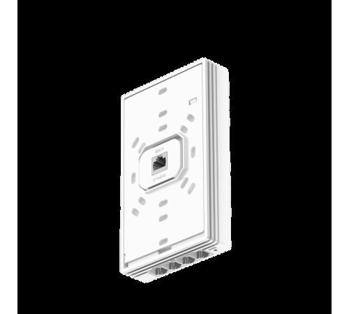 Точка доступа Wi-Fi CUDY AC1200 Gigabit Wall-Plate Access Point AC1200 Dual Band Gigabit Wall Plate Access Point,  MT7621DAN+MT7613B+MT7603E,  867Mbps at 5GHz + 300Mbps at 2.4GHz,  1 x Gigabit PoE-IN Port, 802.3af / at, 4 x Gigabit  RJ45 ports, LAN1 suppo