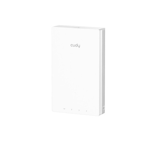 Точка доступа Wi-Fi CUDY AC1200 Gigabit Wall-Plate Access Point AC1200 Dual Band Gigabit Wall Plate Access Point,  MT7621DAN+MT7613B+MT7603E,  867Mbps at 5GHz + 300Mbps at 2.4GHz,  1 x Gigabit PoE-IN Port, 802.3af / at, 4 x Gigabit  RJ45 ports, LAN1 suppo