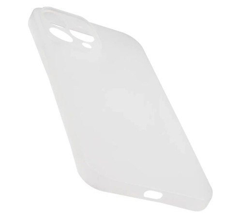 Чехол (клип-кейс) для Apple iPhone 13 Pro Max Usams US-BH779 белый (матовый) (УТ000028083)