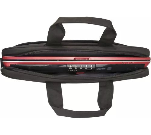 Сумка Continent CC-018 BK {нейлон, до 17.3", черный}