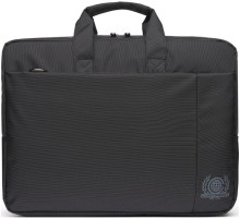 Сумка для ноутбука Continent CC-215 BK до 15.6" (Черный, полиэстр)