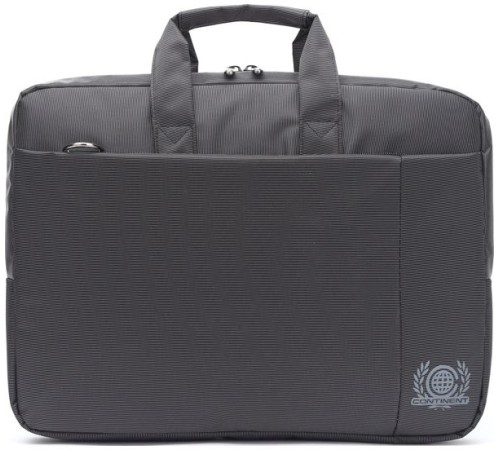 Сумка Continent  CC-215 GR  (полиэстр, серый  15,6'')
