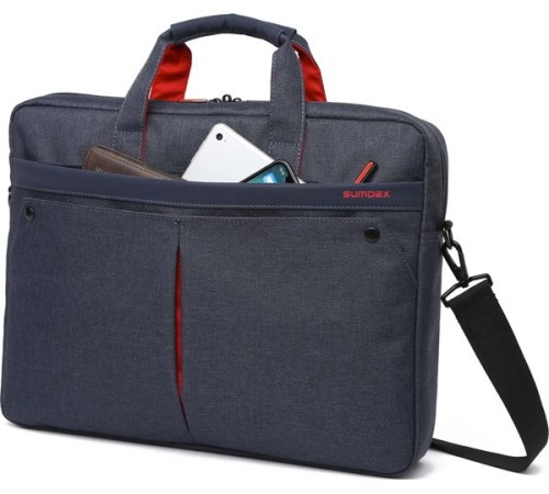 Сумка для ноутбука 15.6" Sumdex PON-202NV синий полиэстер Сумка для ноутбука 15.6" Sumdex PON-202NV синий полиэстер