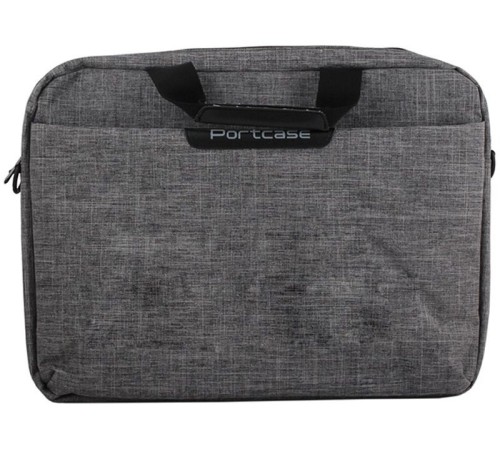 Сумка для ноутбука 15.6" Portcase KCB-161 серый полиэстер (KCB-161 GREY) Сумка для ноутбука 15.6" Portcase KCB-161 серый полиэстер (KCB-161 GREY)