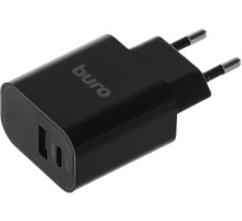 Сетевое зар./устр. Buro BUWD1 3A PD+QC черный (BUWD18P110BK)