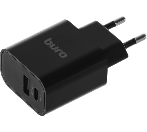 Сетевое зар./устр. Buro BUWD1 3A PD+QC черный (BUWD18P110BK) Сетевое зар./устр. Buro BUWD1 3A PD+QC черный (BUWD18P110BK)