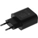 Сетевое зар./устр. Buro BUWD1 3A PD+QC черный (BUWD18P110BK)